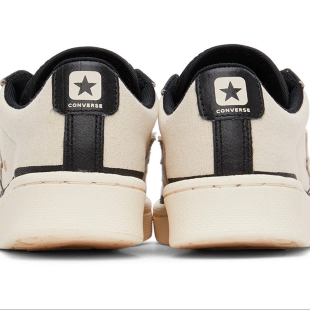 Converse black Joshua Vides edition pro leather low top sneaker - Picture 2 of 7